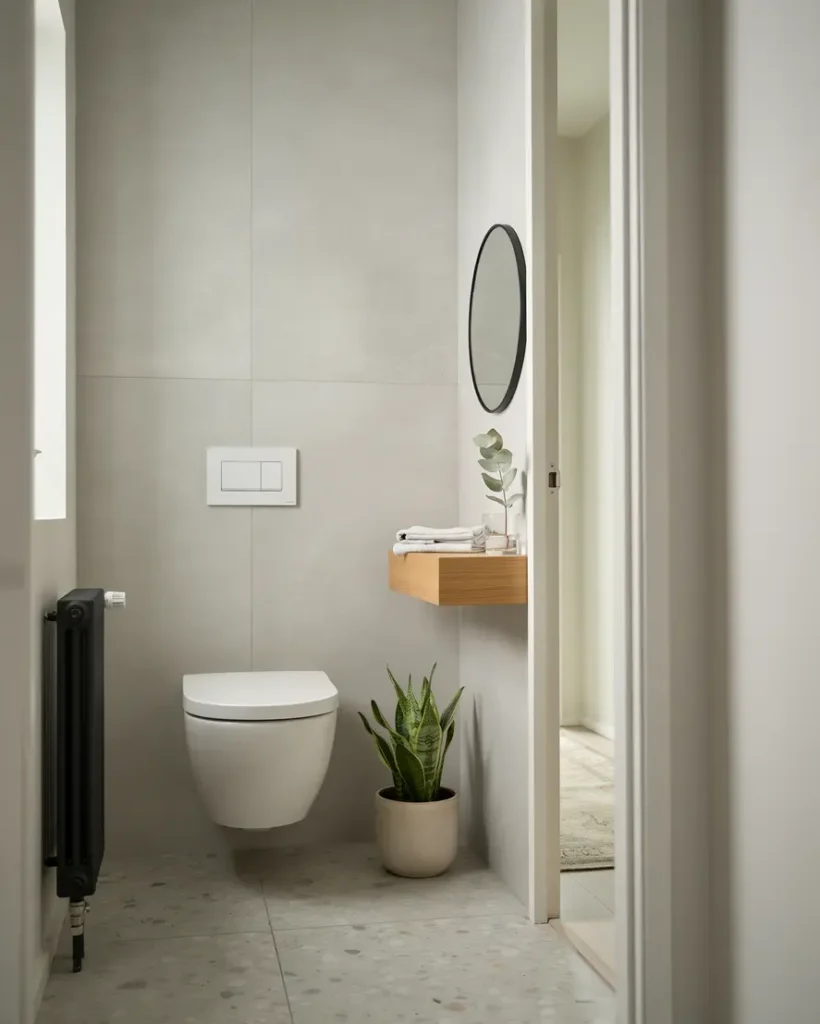 renovering av g stbadrum med v ggh ngd toalett p s dermalm
