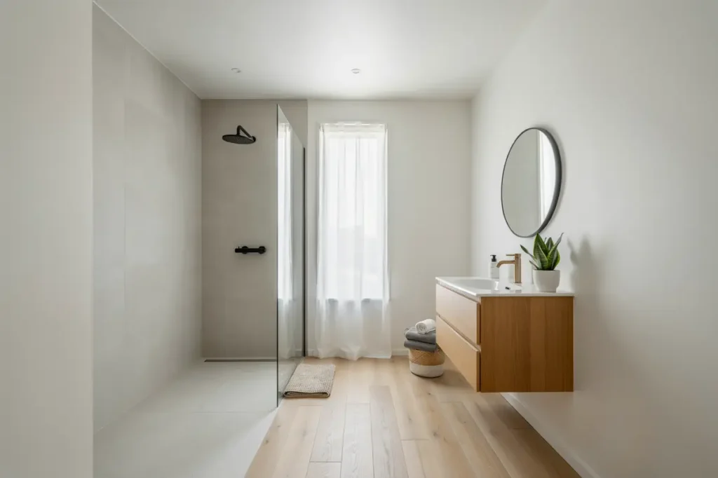 renovering av huvudbadrum i radhus i s derhamn